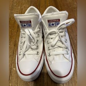 White converse sneakers